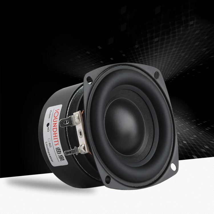 25W 3 inch subwoofer subwoofer 4 euro 8 euro high fidelity home speaker Spanish straw pulp basin low frequency speaker