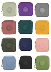 Solid Color Coin Purse Small Key Earphone Lipstick Bag Waterproof Wallet Kids Coin Pouch Cute Purse Zipper Clutch Bag Card Bags