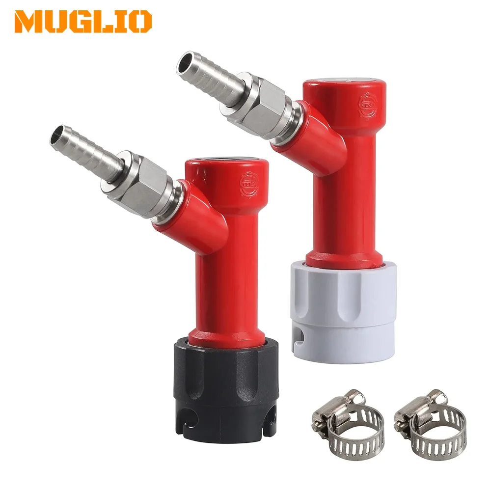 Corny Keg Pin Lock Disconnect MFL with Swivel Nut Pin Lock Keg Fittings Pin Lock Keg Connector Pin Lock Tap for Homebrewing Soda