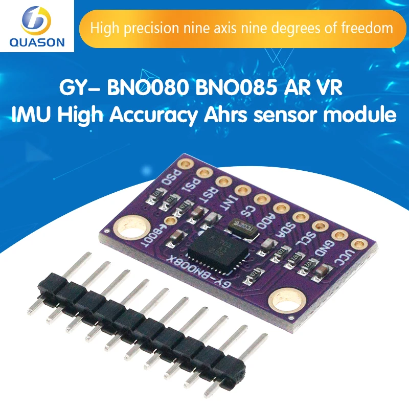 GY- BNO080 BNO085 AR VR IMU High Accuracy Nine-Axis 9DOF AHRS Sensor Module