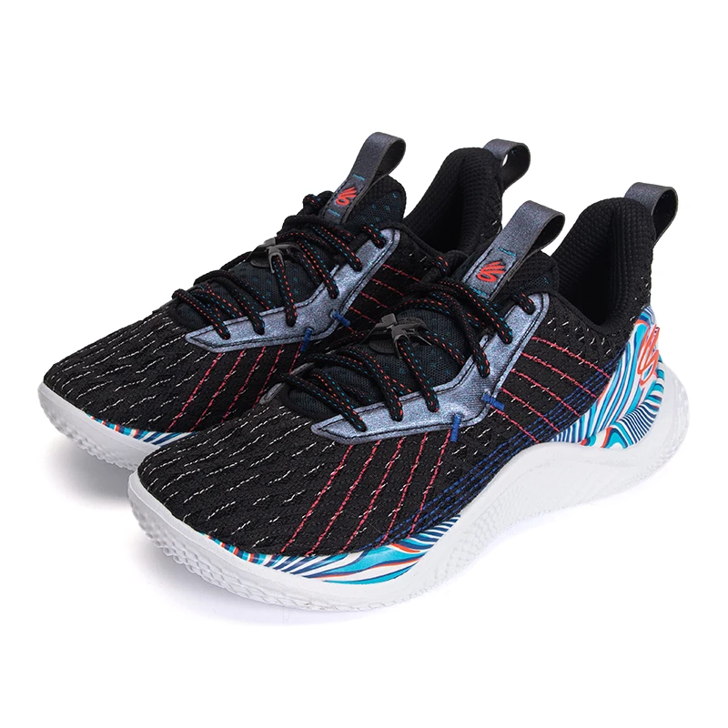 

Мужские баскетбольные кроссовки Underarmour Curry Flow 10, амортизирующая и износостойкая спортивная обувь, профессиональная тренировочная обувь для соревнований 3025093-001