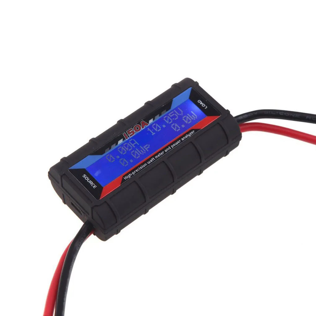 Medidor Watt Abs Reutilizável Display Digital Tela Lcd Analisador de Potência Amperímetro Luz de Fundo Motor de Substituição Painel Solar 150a