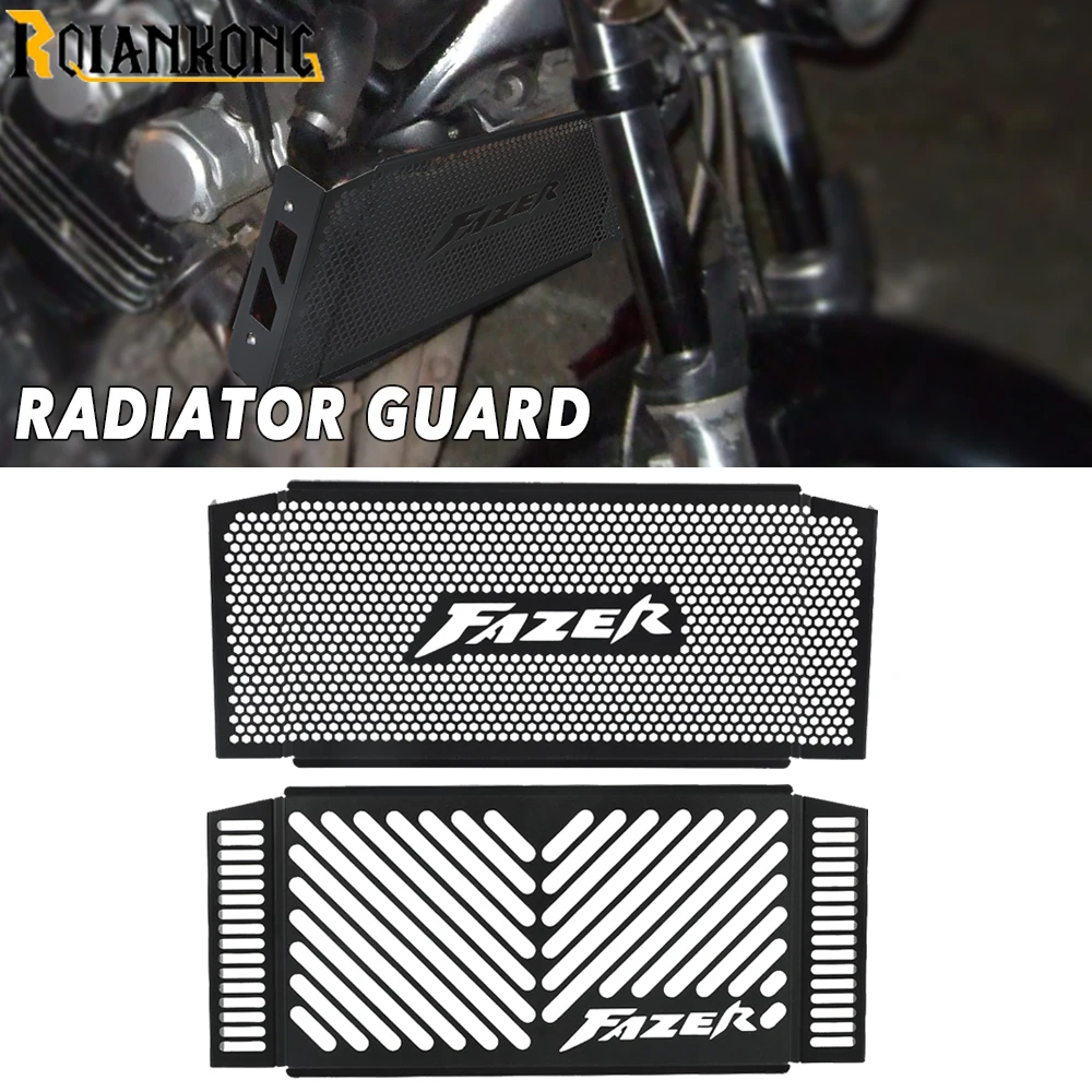 Motorcycle Accessories FOR Yamaha FZS600 FAZER S 1998-2004 2003 2002 2001 FZS 600 Fazer Radiator Grille Guard Protection Cover