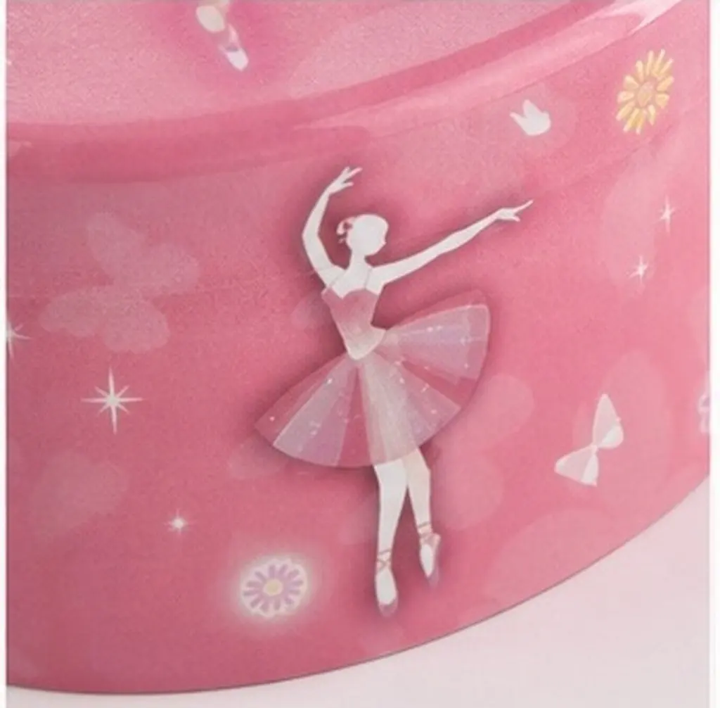 Musical Jewelry Box For Treasure Box For Shaped Ballet Design Dancer Melody Safe Smooth Edges