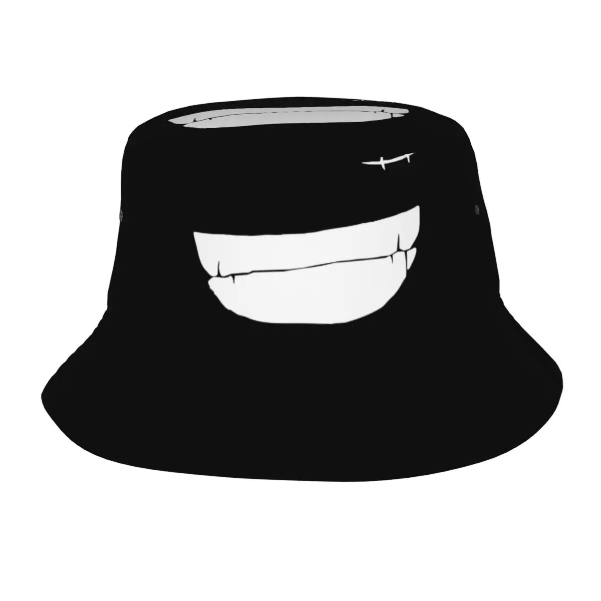 Beach Hatwear Luffy Smile One Piece Accessories Bucket Hats Streetwear Girl Hot Sun Hat Session Hats Fishing Caps Outdoor Sports