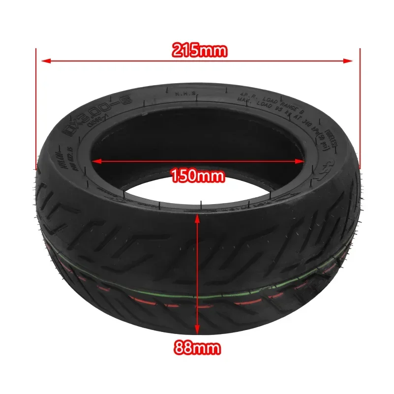 CST 10x3.00-6 Tubeless Tire for Zero 11X Kaabo Wolf Skateboard KUGOO M4 DUALTRON Electric Scooter 10Inch Resistant Vacuum Tyre