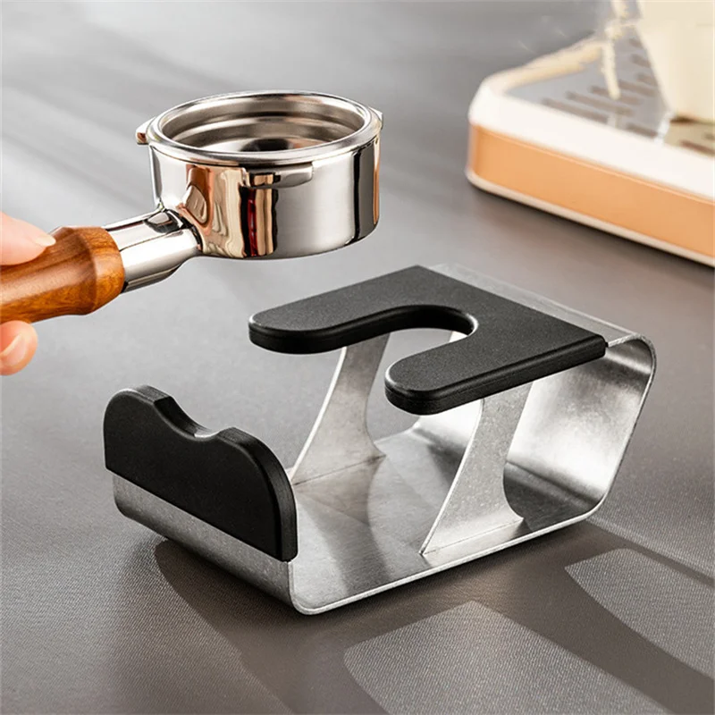 Universal Coffee Portafilter Stand Weighing Bracket Portafilter Holder Coffee Tamper Stand Anti-Slip Bracket Easy to Weigh
