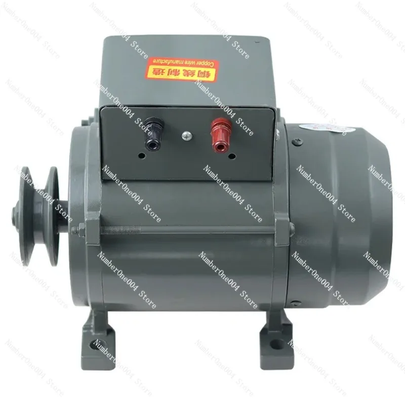 

220V 5000W Home Lighting Brushless Generator Pure Copper Single-phase Pulley-type Permanent Magnet Generator