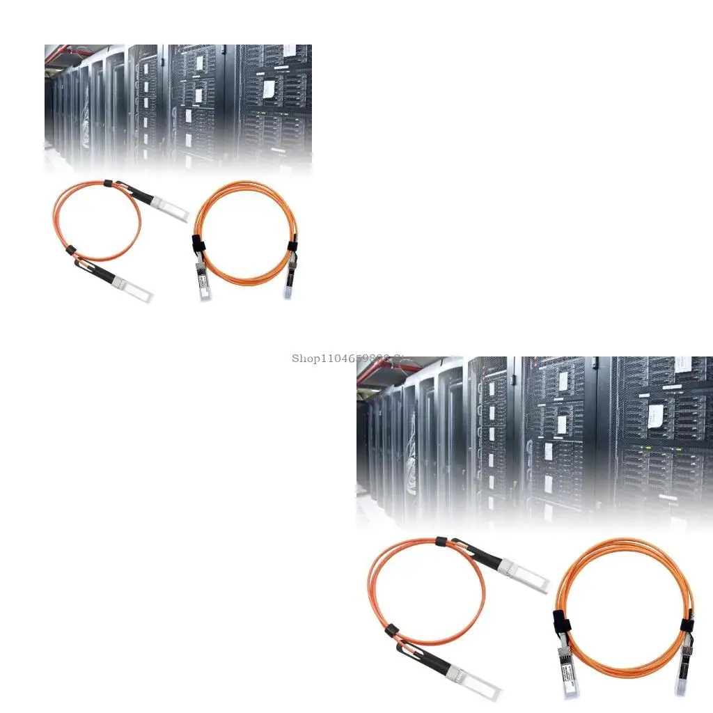 

Кабель SFP+ 3 5 м. Простой в использовании активный оптический кабель SFP 10G OM2 для сетевых инженеров.