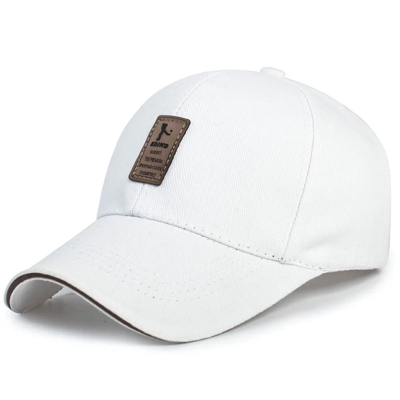 Men Women Cotton Baseball Cap Korean Style All Seasons Sun Visor Hat Spring Summer Autumn Winter Sports UV Protection Peaked Cap