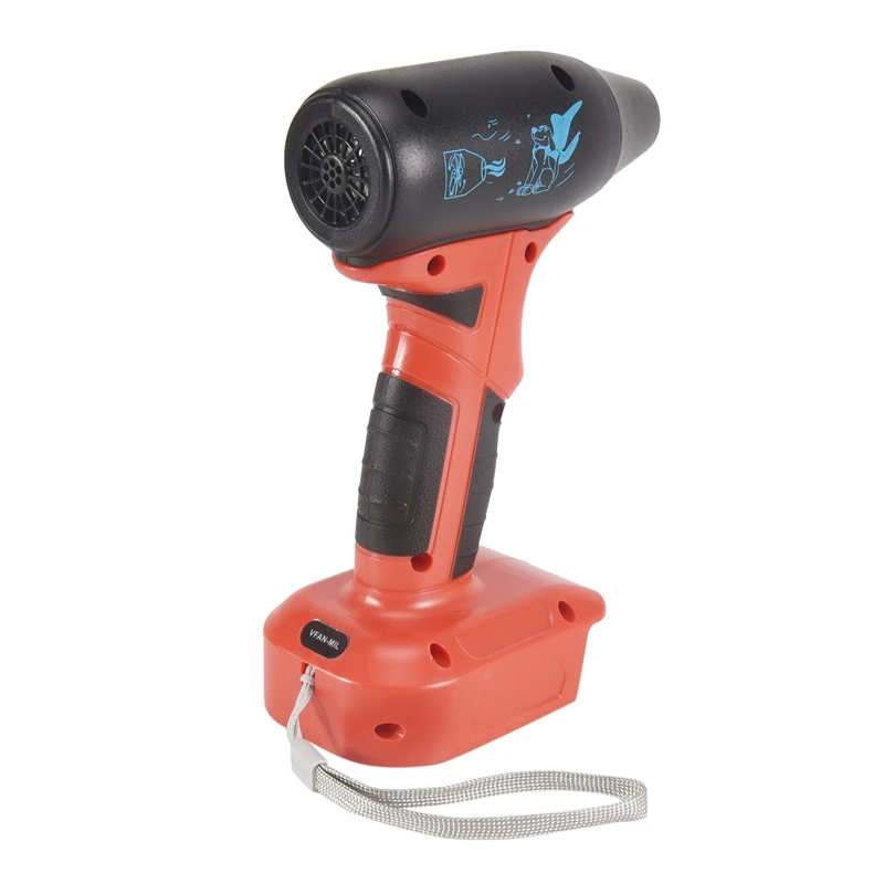 Ventilador de chorro Turbo inteligente, ventilador violento portátil de 4 velocidades de 130.000 RPM para ventilador de conducto Industrial con batería de 18V