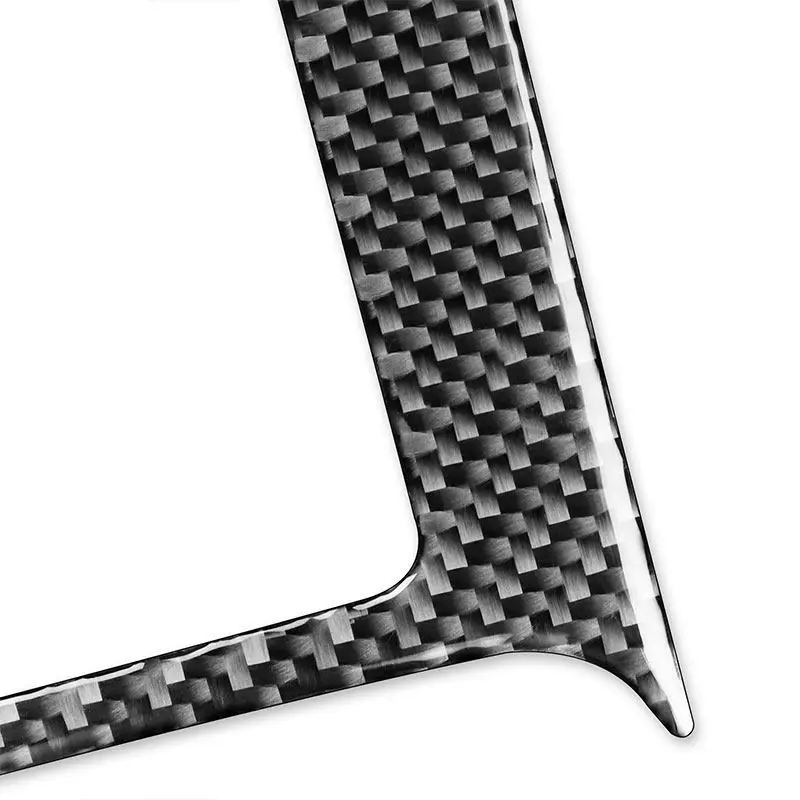 For Audi A3 S3 8P 2006 2007 Car Styling Soft Carbon Fiber Interior Accessories Armrest Storage Box Frame Trim Cover