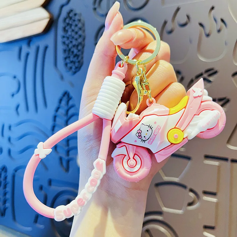 

Hello Kitty Keychain Bag Pendant Anime Kawaii Women Accessories Girl Gift Clothes Backpack Decoration Desktop Ornament Wholesale