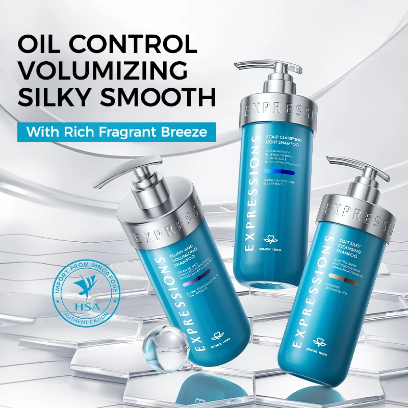 

480ML EXPRESSIONS VOLUMIZING & FLUFFY SHAMPOO – LIGHT CLARIFYING SHAMPOO FOR A SOFT, SILKY CLEANSE