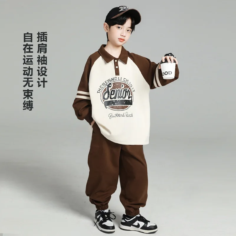 Spring/Autumn Big Kids Teen Boys Clothes Tracksuit Boys Outfits Set Costume Tops +Pants Children Clothing 6 8 9 10 12 14 Years