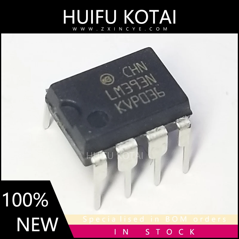 10pcs/lot  LM393N DIP-8    New Spot Inventory