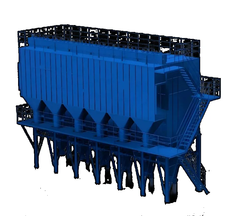 Industrial Central Dust Collection System with High-Pressure Centrifugal Fan