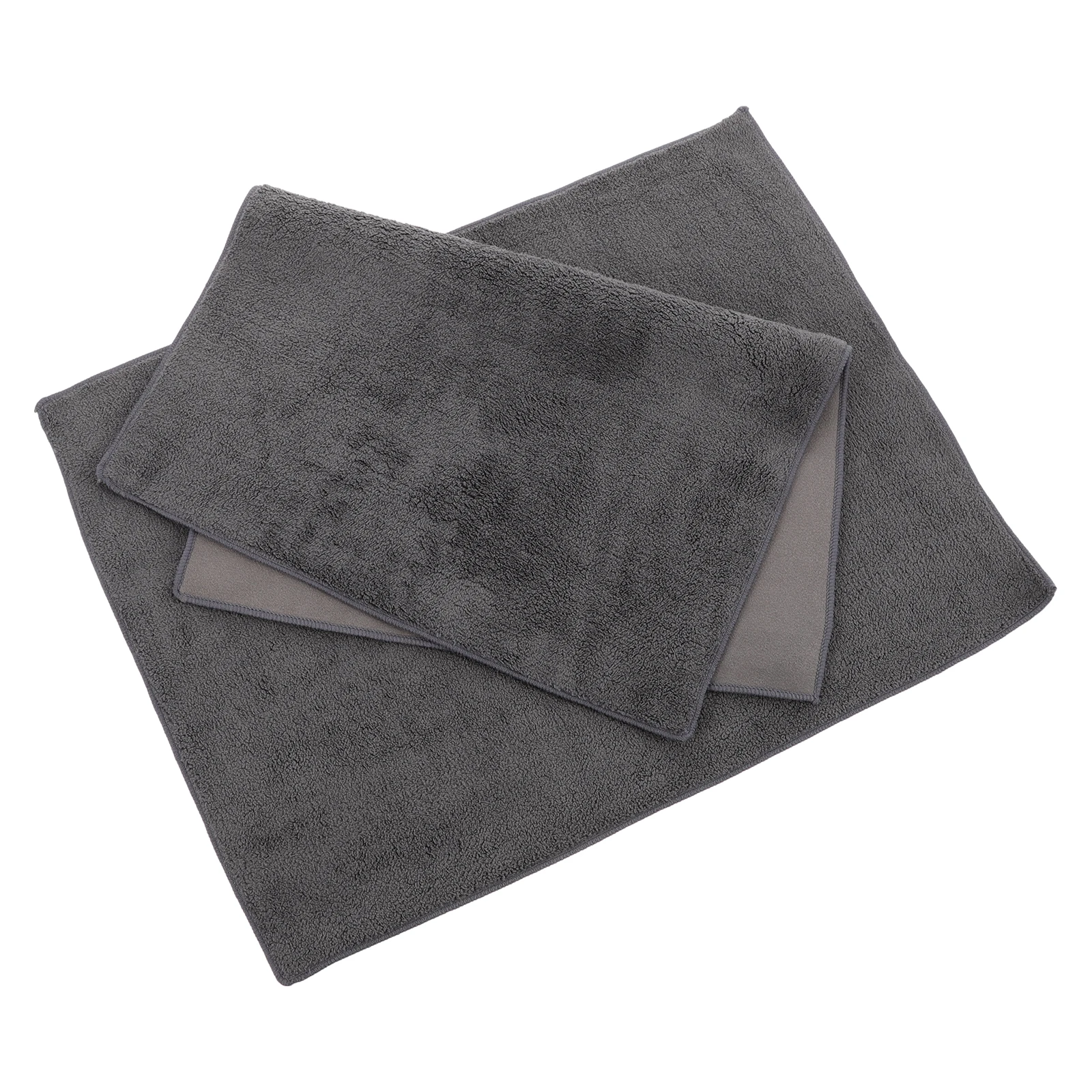 

2 Pcs Car Drying Towels Super Absorbent Cleaning Cloths Non Shedding Suede Auto Wash Cloth for Vehicles Glass