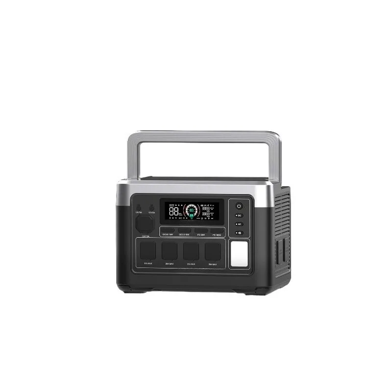 1800W Portable Power Station 1kWh Outdoor Energy Storage Battery Solar Generator EU US JP Overseas Warehous