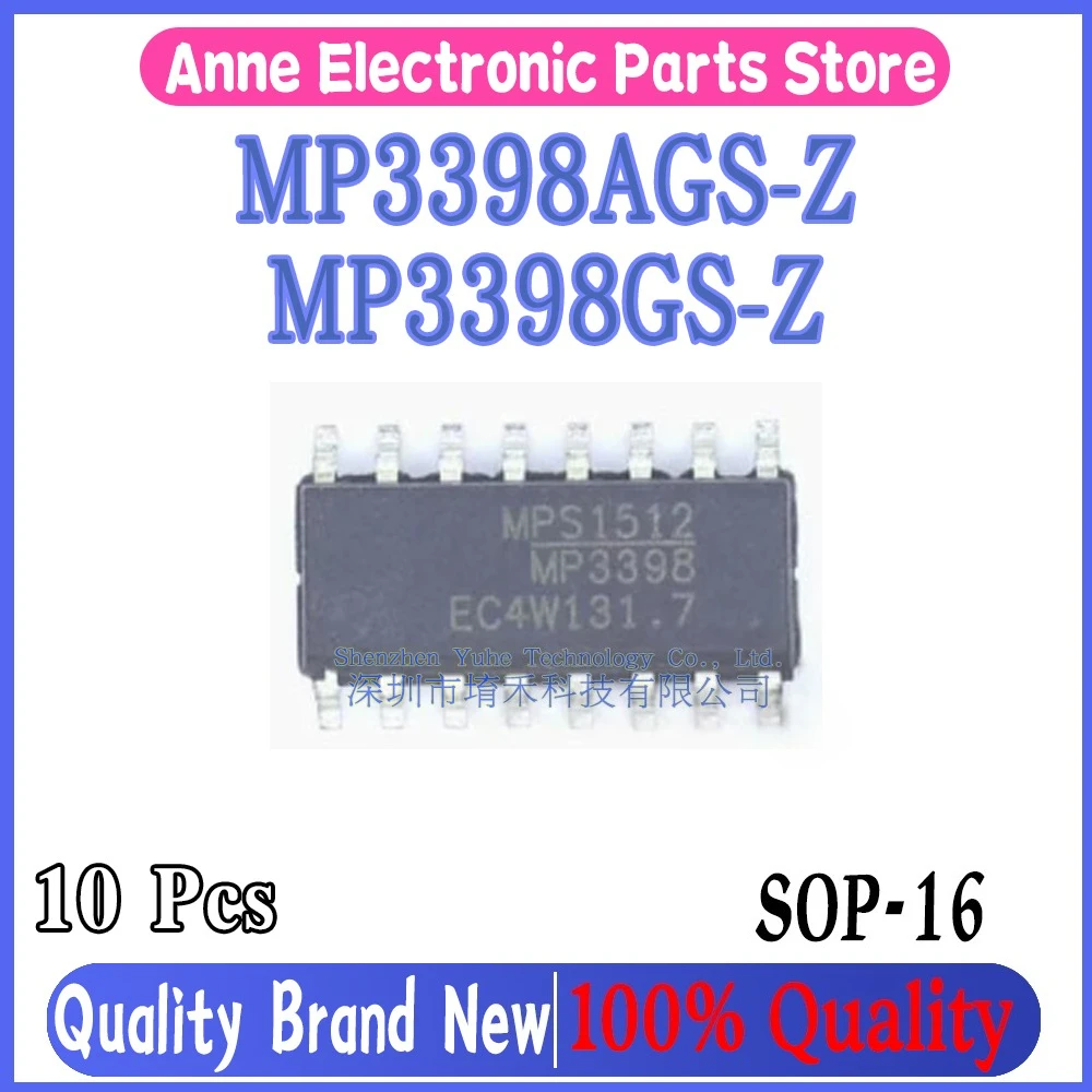 (10piece)100% New MP3398A MP3398AGS MP3398AGS-Z MP3398 MP3398GS MP3398GS-Z sop-16