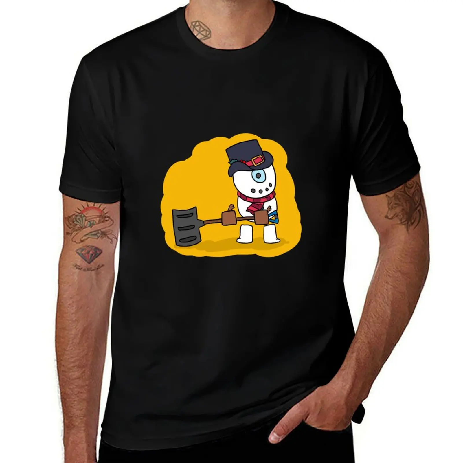 Brawlhalla - Snowman Kor T-Shirt No Iron Casual Short Sleeve Top T-Shirt