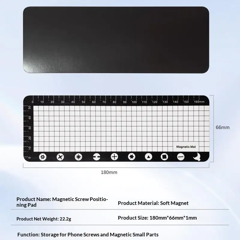 Professional Magnetic Screw Storage Mat Soft Silicone Repair Pad For Phone Laptop Computer Disassembly Tool