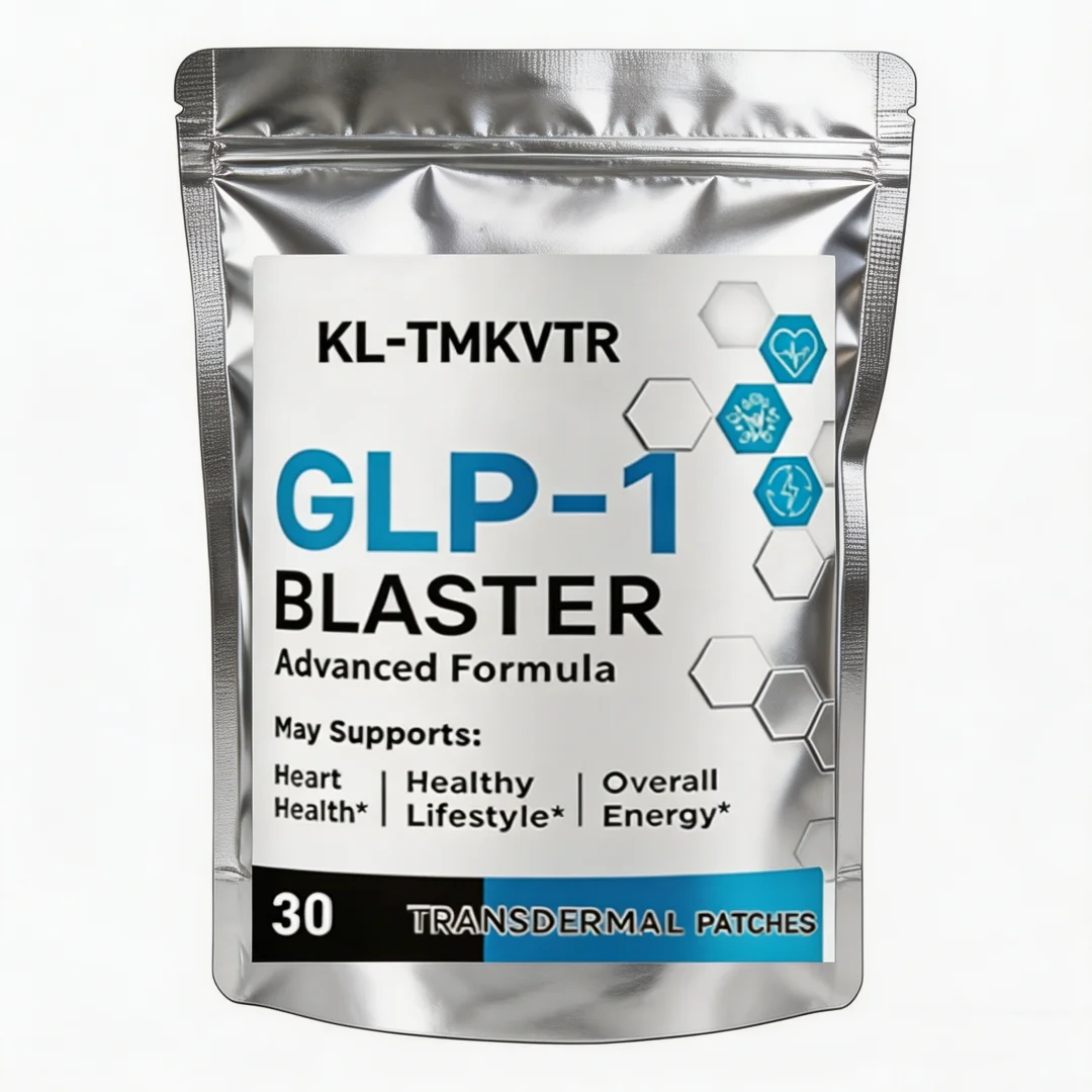 30 Patches GLP-1 Booster Transdermal Patches All Natural Formula for GLP 1 Live Probiotics, for Metabolism, Digestive Gut Health