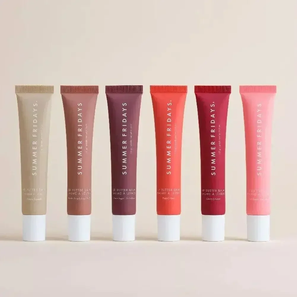 Summer Fridays Lippenbalsam, feuchtigkeitsspendender Spiegel, Lipgloss, Lippe, Vanille, rosa Zucker, Kaffee, Kuchen, Geruch, Lippenstift, transparentes Öl, Make-up