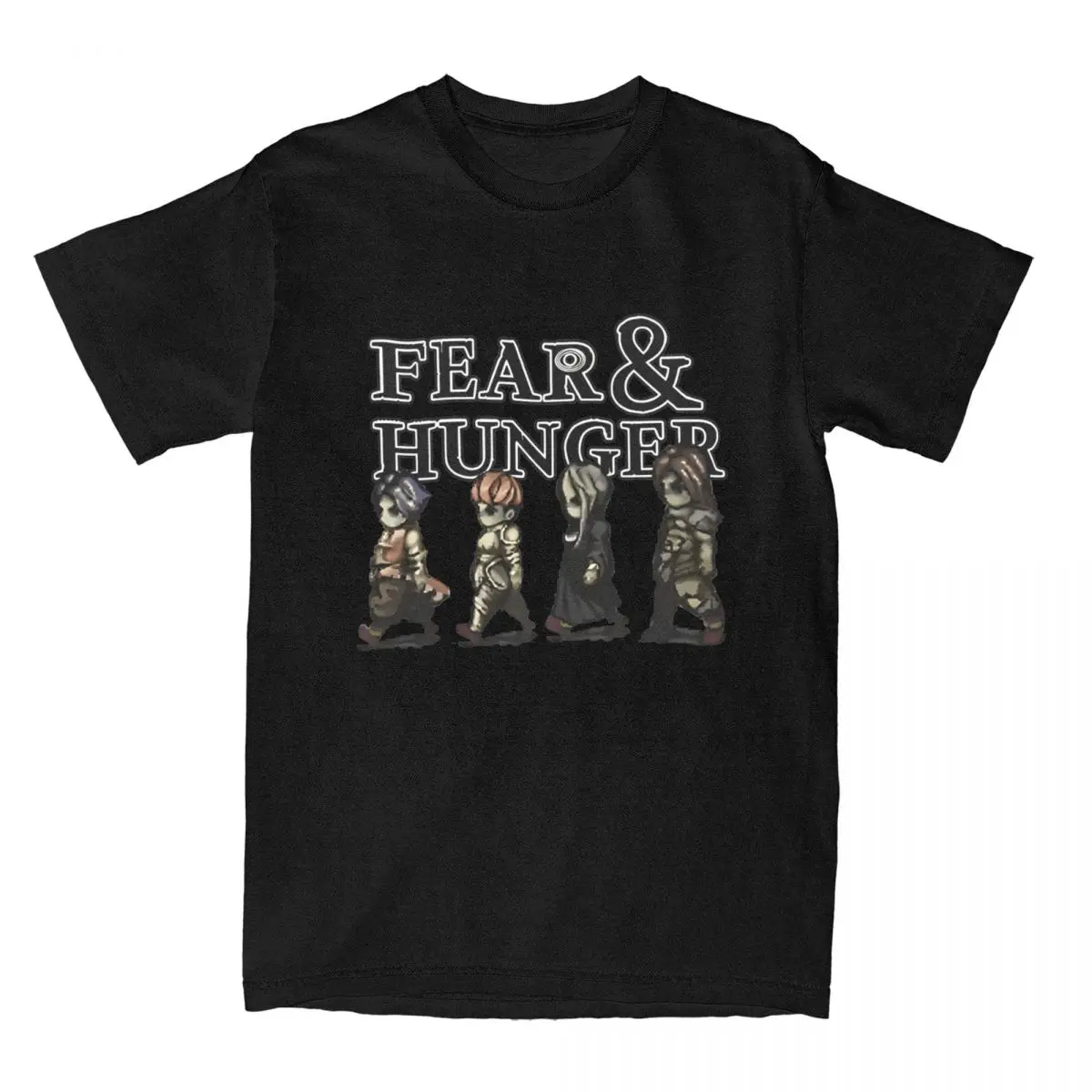 

Oversized T Shirt FEAR AND HUNGER Cotton T-Shirts Fashion Tshirt for Men Women Summer Y2K Funny Designer Tee Short Sleeve Tops