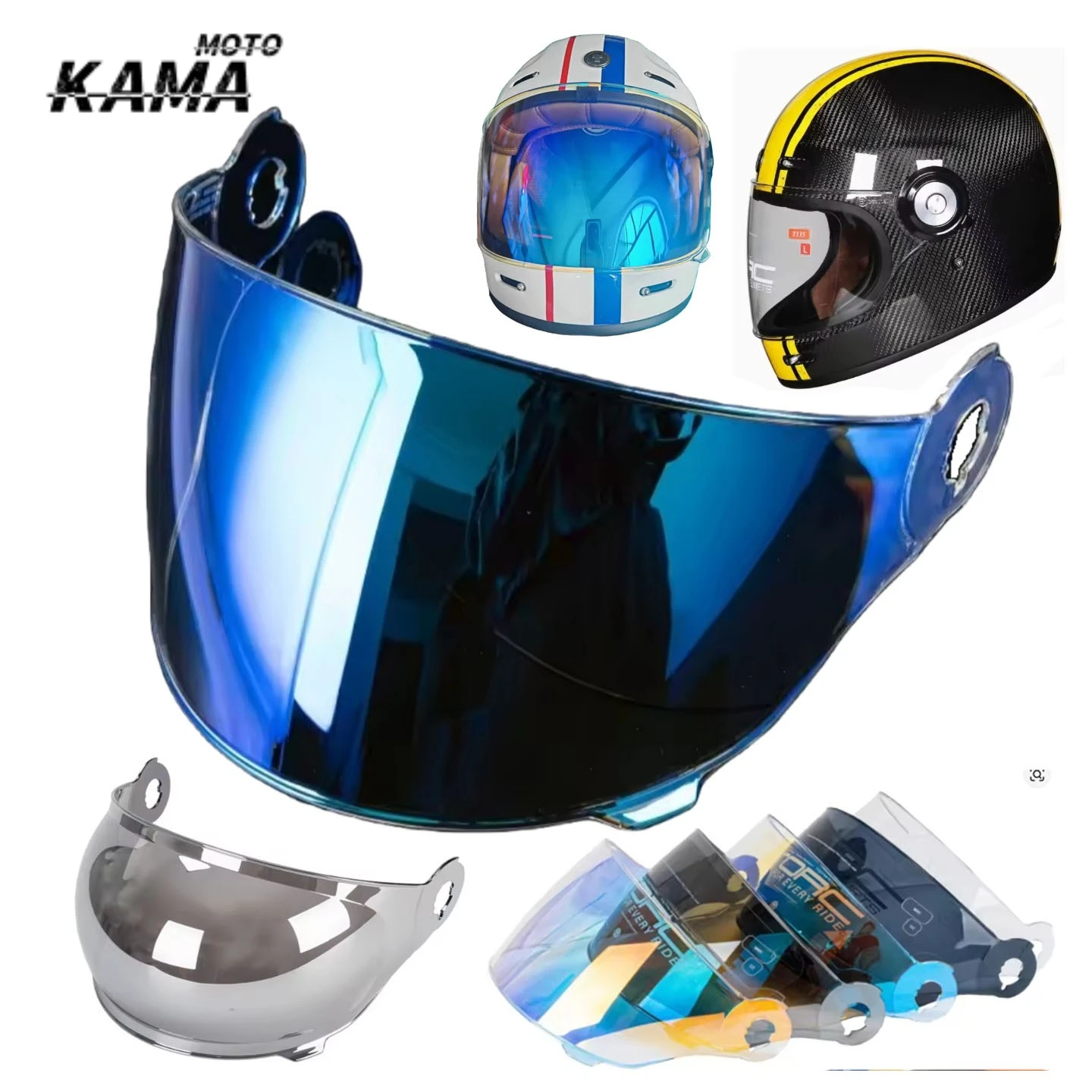 HOT TORC T1 T135 Helmet Visor Original Bubble Ordinary Replacement Visors Replacement Accessories Kaciga Casco Moto Tapecete