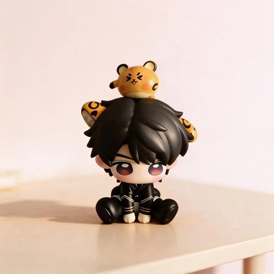 

Original Design Xia Yizhou (Chibi Version, Leopard Theme) 6cm Anime Figure Chibi Version High Quality