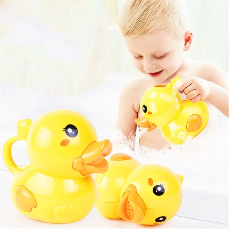 

Baby Shower Toy Cute Duck Watering Can Baby Shampoo Beach Swimming Pool Shower Water Toy Elephant Watering Can Toy