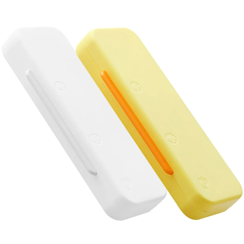 

2 Pcs Daily Use Stationery Box Pupils Pencil Case Pp Storage Multi-function Organizer