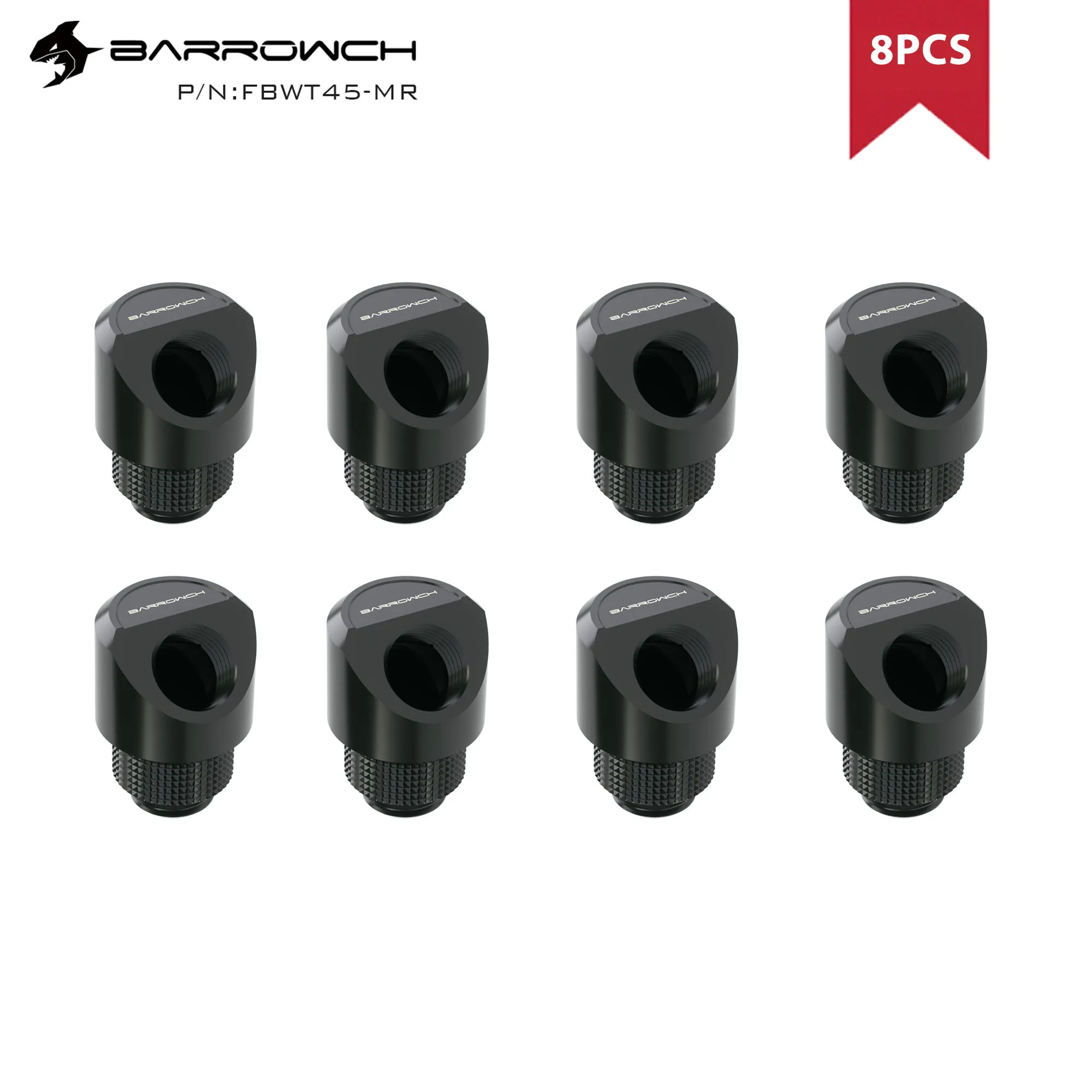 Imagem -04 - Barrowch-adaptador Rotativo de 90 ° Peças Mais Peças Adaptador Giratório g1 com Superfície Lisa Adaptadores de Refrigeração por Água de Metal m para f