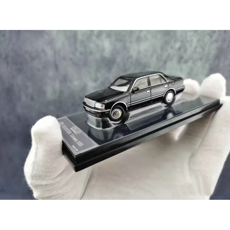 Dieca 1:64 Scale Crown 10rd Generation JZS155 Black Alloy Car Model Simulation Collection Decoration Gift Toys