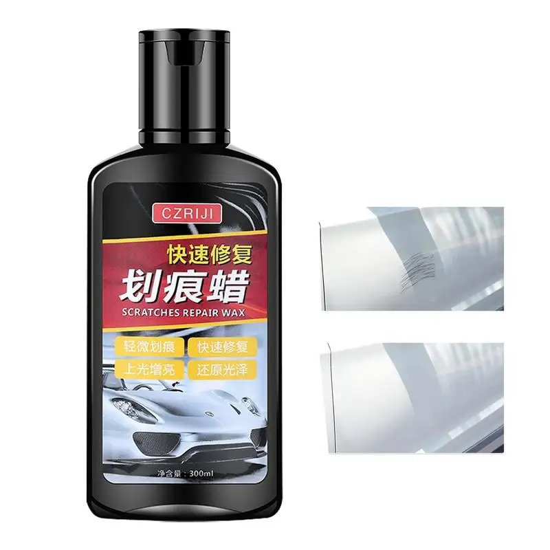 

Auto Paint Scratch Remover Solvent & Paint Restorer Professional Quik 1 Step Effective 300ml Car Scratch Eraser For Scuffs