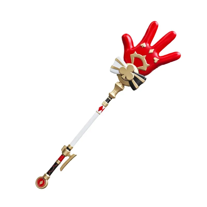 Honkai: Star Rail Sparkle Rock Paper Scissors Hand‑Shaped Staff Cosplay Props Game Replica Wand for Party Photoshoot Decoration