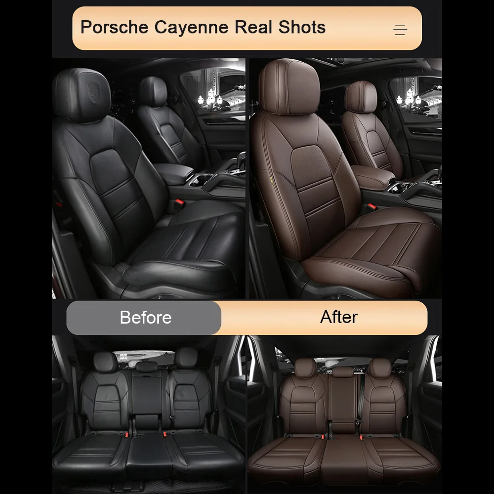 Für Toyota Tundra 2013 2014 2015 2016 2017 2018 2019 2020 2021 PU-Leder Maßgefertigte Autositzbezüge Komplettset Schutz-Zubehör – Detail 27