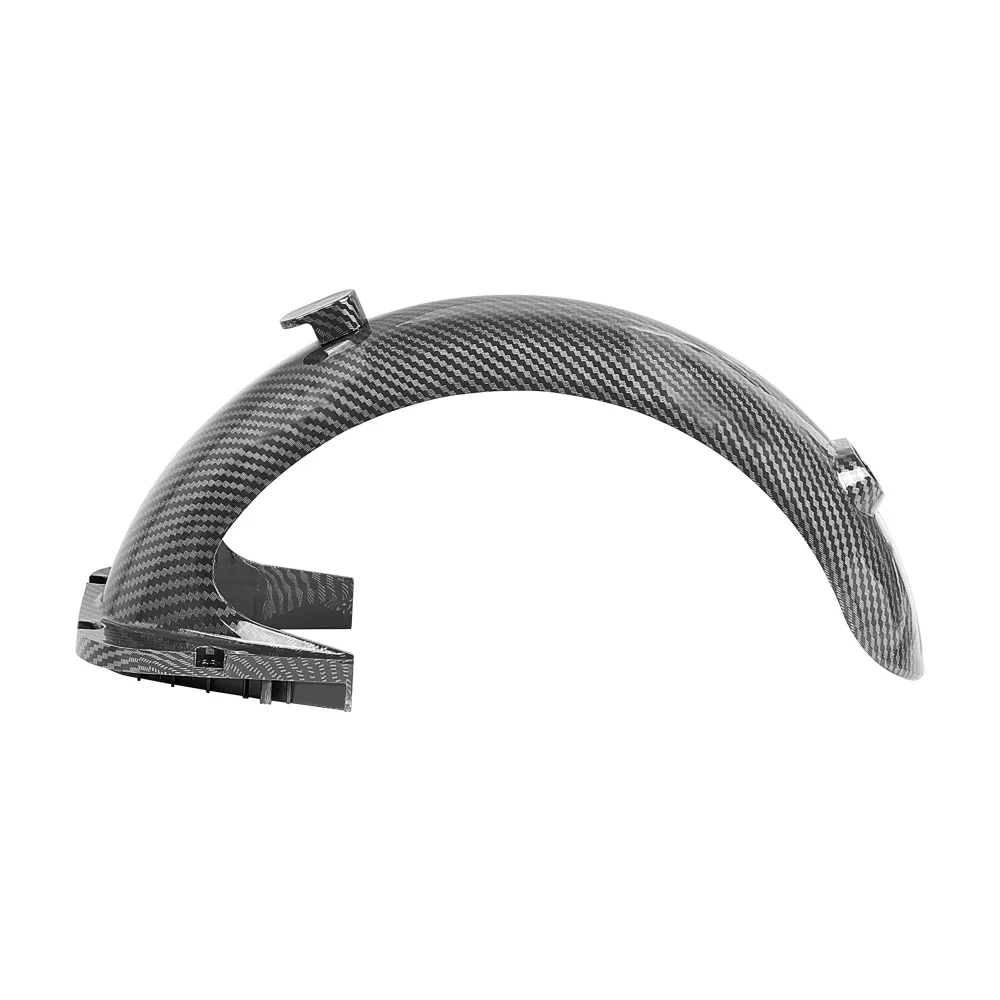 Vorne Hinten Kotflügel Zubehör Kit Für Ninebot Max G30 Elektrische Roller Carbon Fiber Fender Flügel Mit Bremslicht Teil – Detail 10