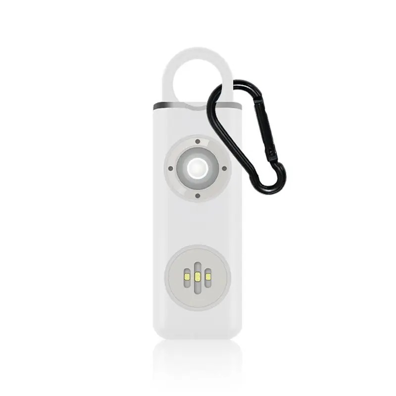 

Сигнализация для самообороны JABS для женщин, детей и пожилых людей, 130 дБ, громкая сирена, перезаряжаемое устройство-брелок со светодиодной подсветкой