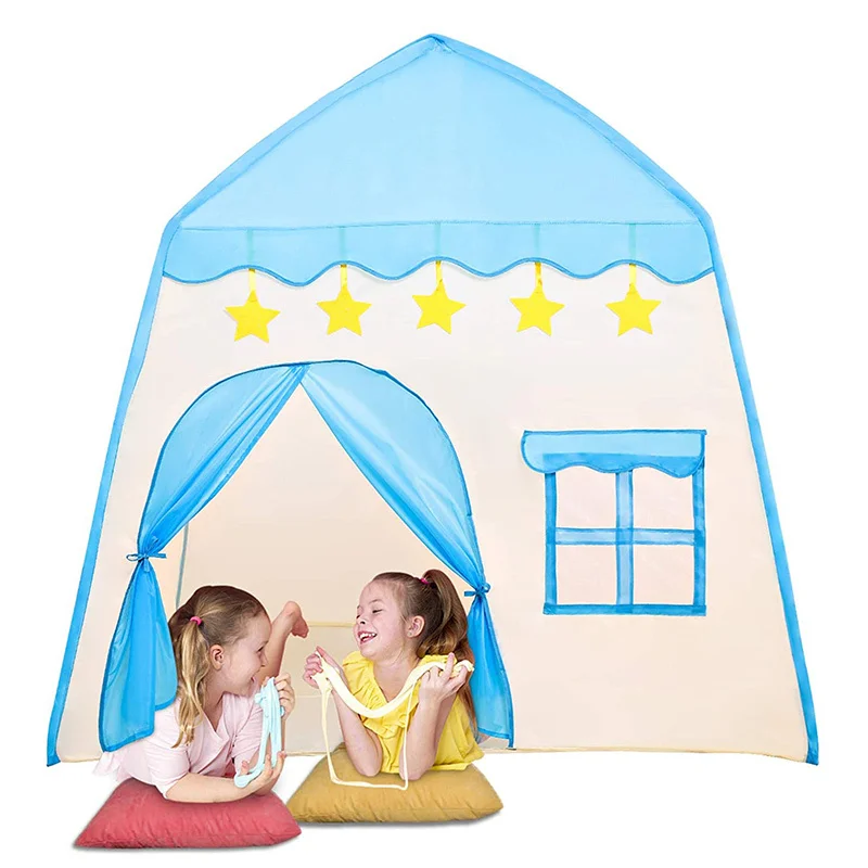 and Flower Tent Boys Cloth Children's Girls Indoor Outdoor Children's Room Cartoon Pink Girls Portable Dollhouse Gifts for Girls