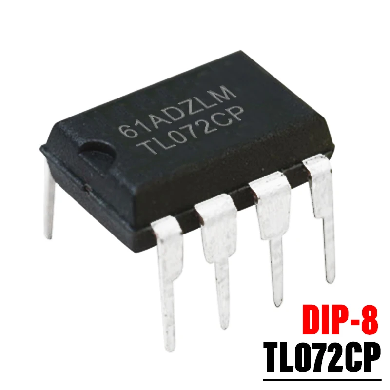 10 sztuk/partia TL072CP DIP-8 TL072 IC podwójny wzmacniacz operacyjny Chipset