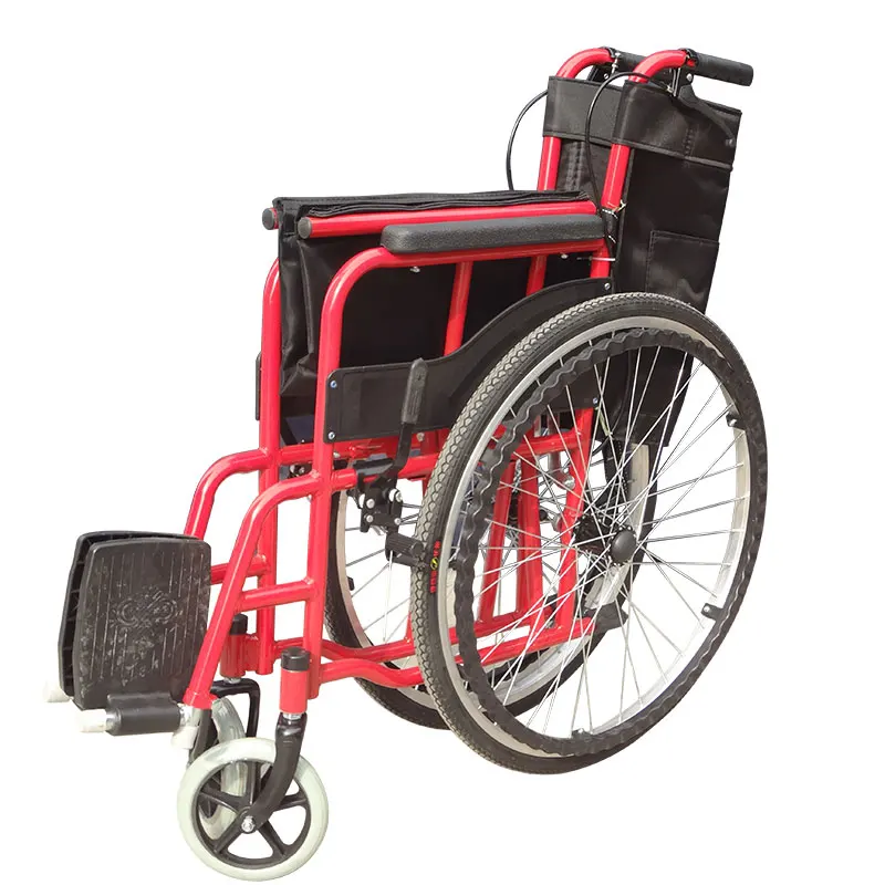الجملة أثاث المستشفى الشعبي الصلب دليل كرسي متحرك قابل للطي #6