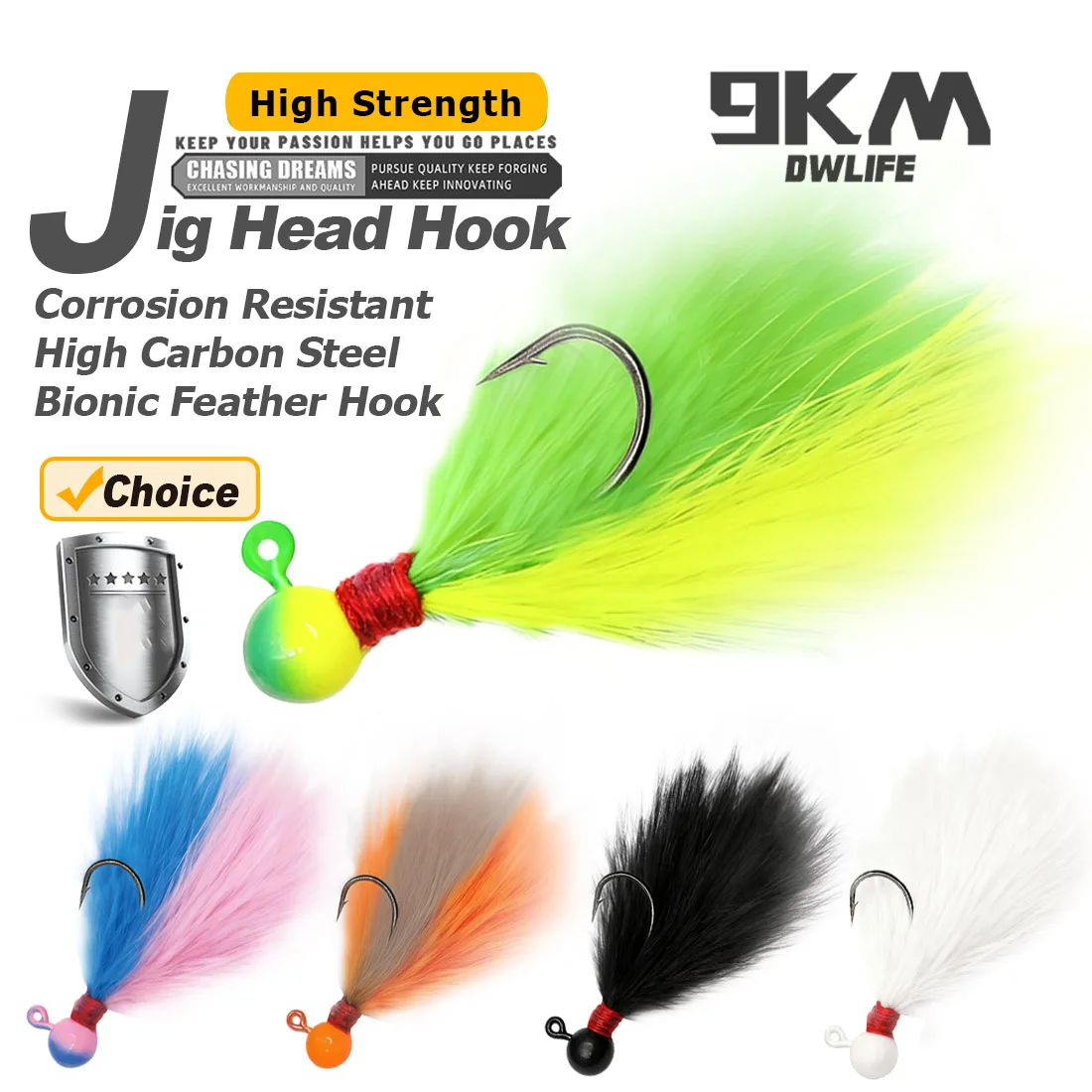 9KM Fishing Jig Hoo…