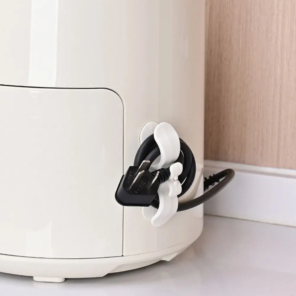 Upgraded Appliances Cord Organizer Wire Fixer Self-Adhesive Power Cord Organizer Punch-free Cable Management Kitchen Winder