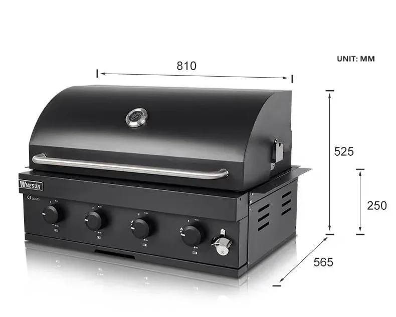 

barbecue bbq grills gas built in grill outdoor cooker with oven and portable 4 burner grill machine