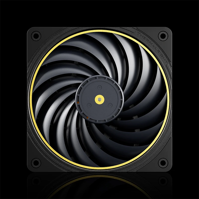 Thermalright TL-B12015 EXTREM 12 cm Computergehäuselüfter/120 x 120 x 15 mm/geräuscharm/PPS-Rahmen/LCP-Blätter/Doppelkugellager
