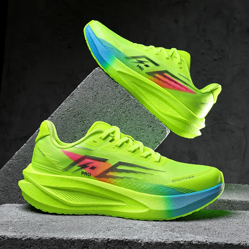 Running Shoes Men Marathon Sports CarbonBoard Shock-Absorbing HardWearing Comfortable Women Athletic Speciality Race Sneakers