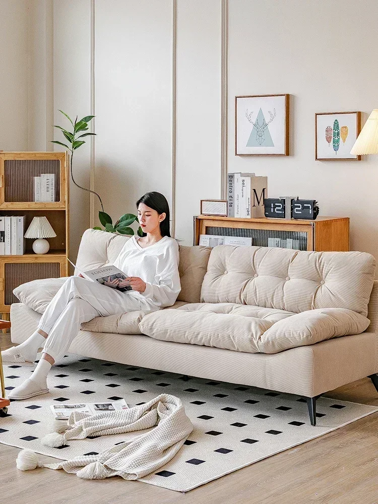 Cloud Sofa Living Room Small Apartment Modern Simple Double Sofa for Three People