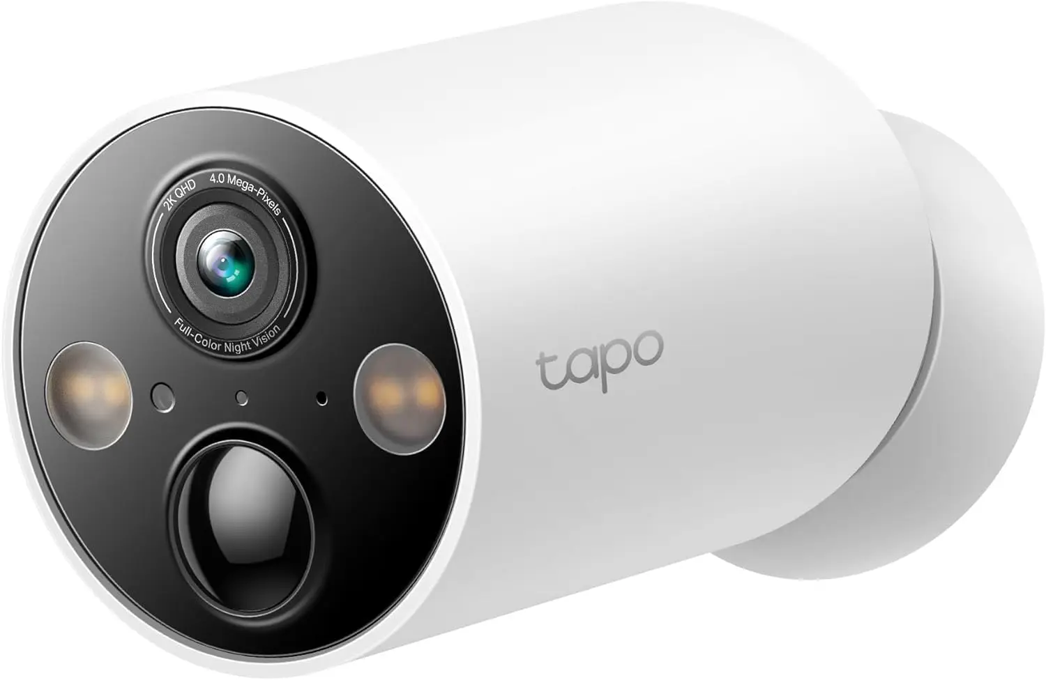2K QHD Wireless Outdoor Security Camera, Battery Powered, Magnetic Mount, Free SD Storage, Person/Vehicle Detection, No Subscription